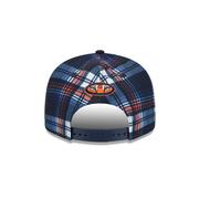 Auburn New Era 950 Plaid Statement Flat Bill Snapback Cap